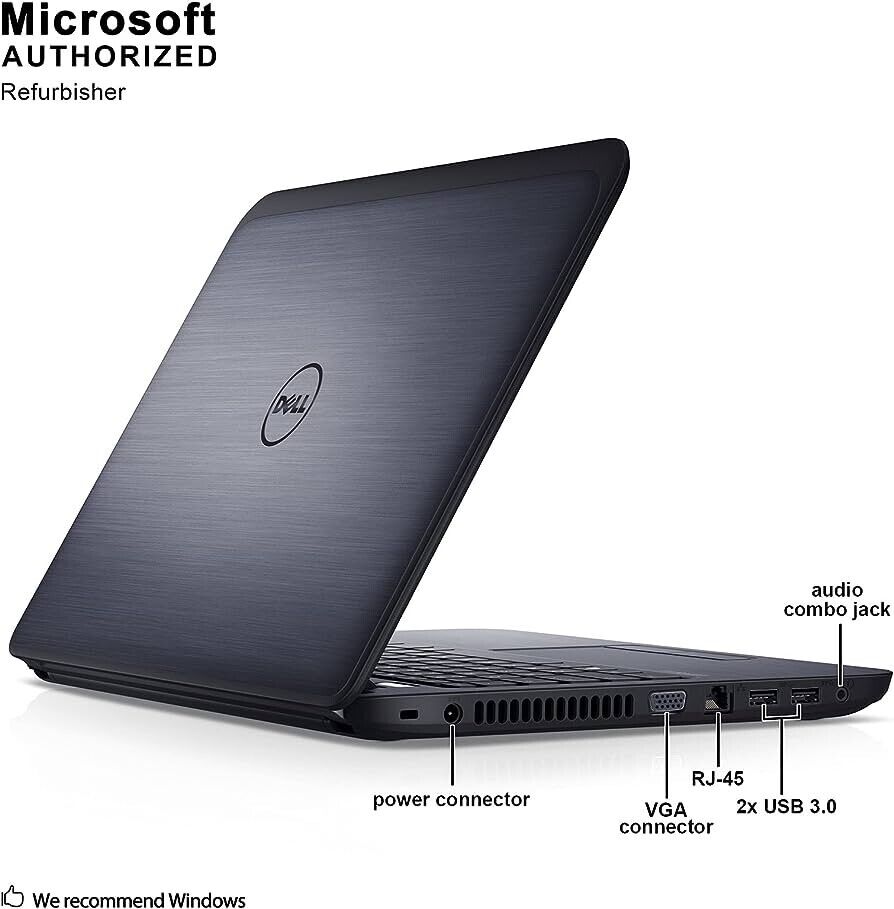Dell Latitude 3440 14" Business Laptop with Intel Core i3, 8GB RAM, 128GB SSD