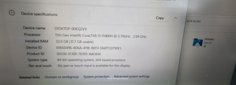 MSI THIN GF63 15.6" FHD Gaming Laptop with 1TB SSD, 32GB RAM, NVIDIA GeForce