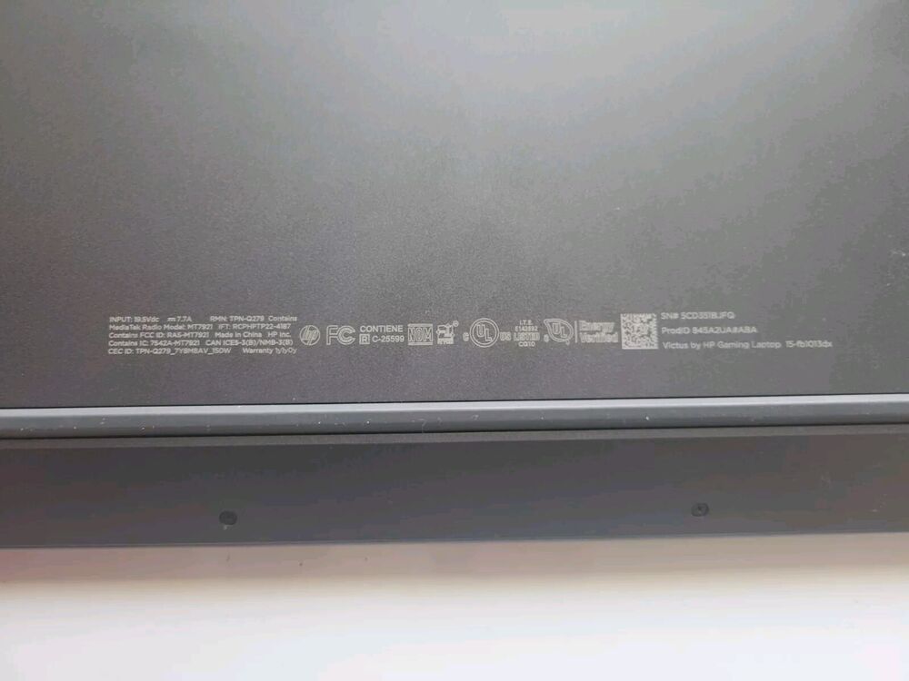 HP Victus Gaming Laptop - 15.6" FHD, Ryzen 5, RTX 2050