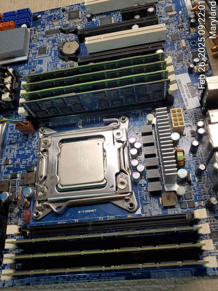 Lenovo ThinkStation D30 Workstation Motherboard with Xeon 3.5GHz CPU and 112GB RAM
