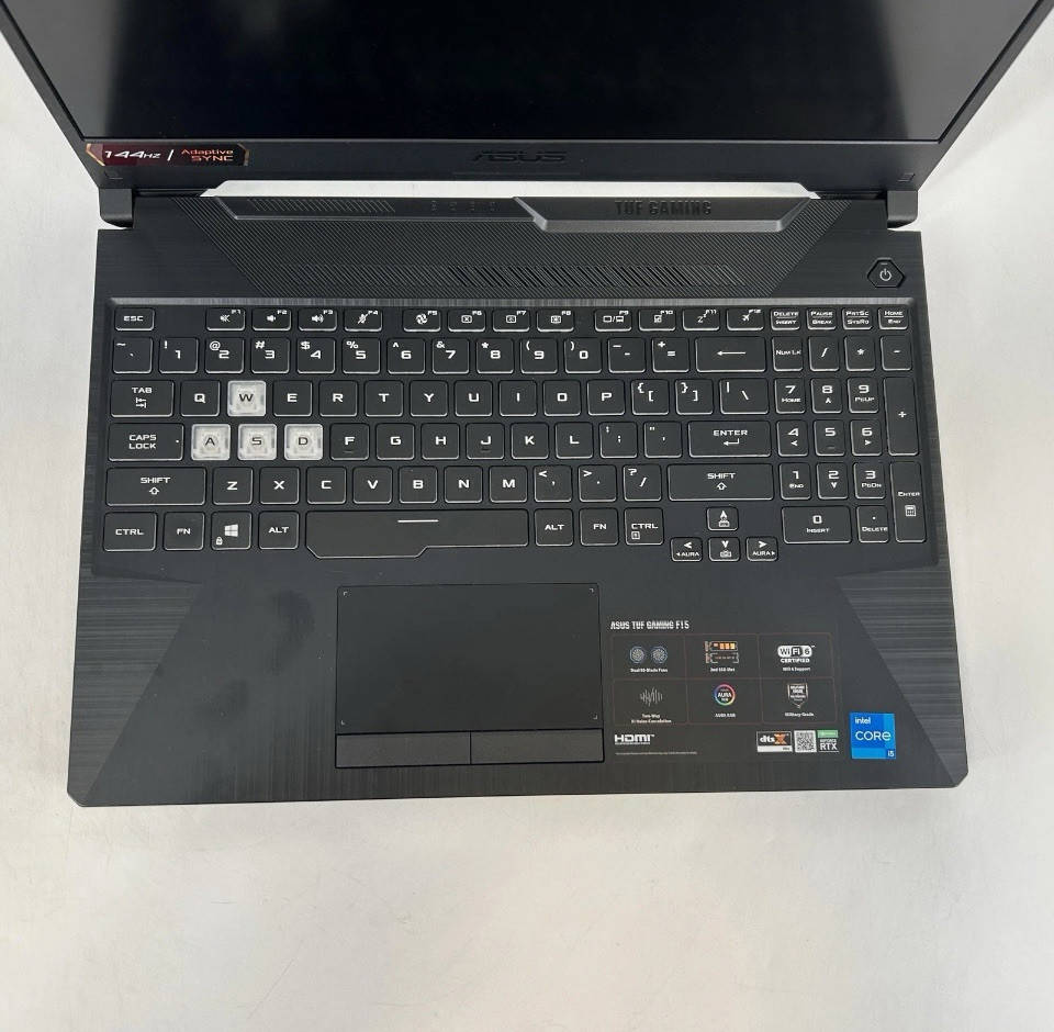 ASUS TUF F15 Gaming Laptop with 144Hz FHD Display