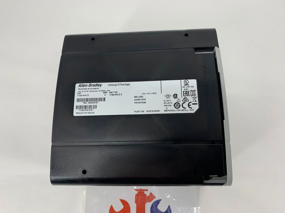 Allen-Bradley 1756-PA72 ControlLogix Power Supply