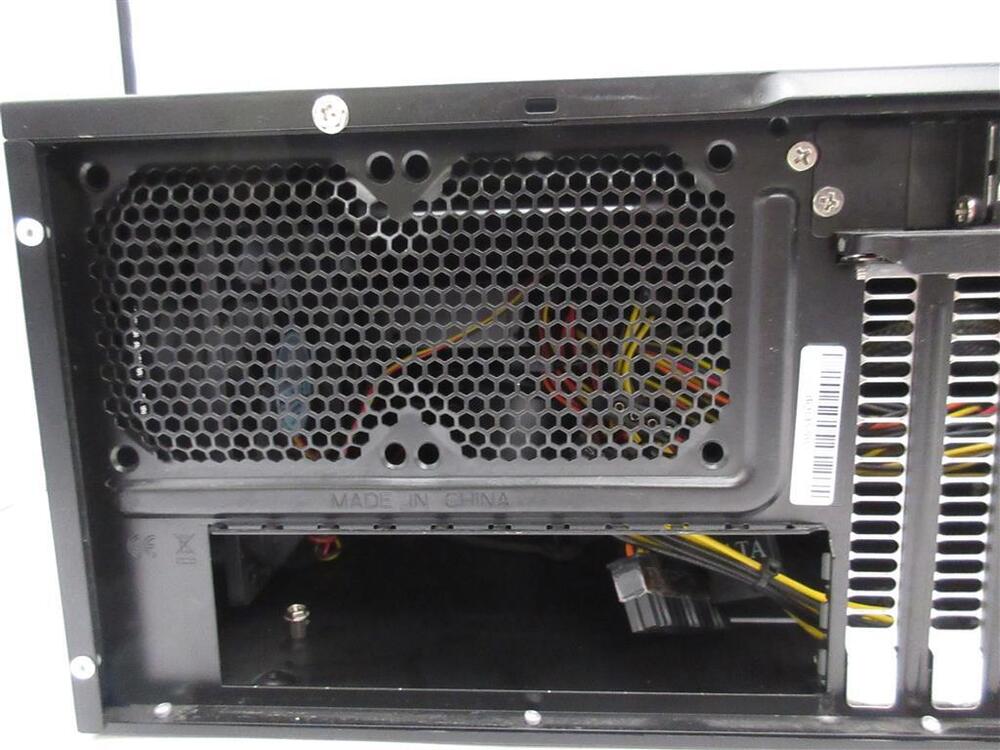 Silverstone GD10 Black HTPC Case with 550W PSU - Sleek and Powerful Home Theater Enclosure