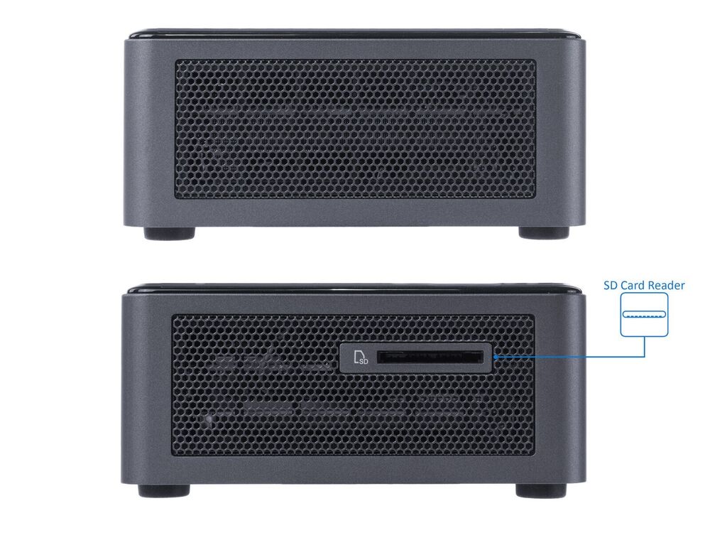 Intel NUC10I7FNH Mini PC with Core i7-10710U, 32GB RAM, 1TB NVMe SSD