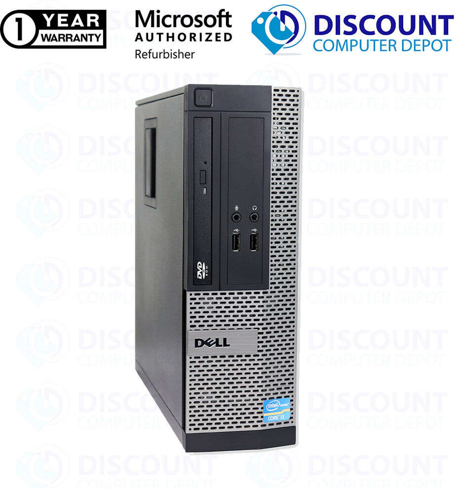 Dell 390 SFF Desktop Computer with Intel Core i3, 8GB RAM, 256GB SSD
