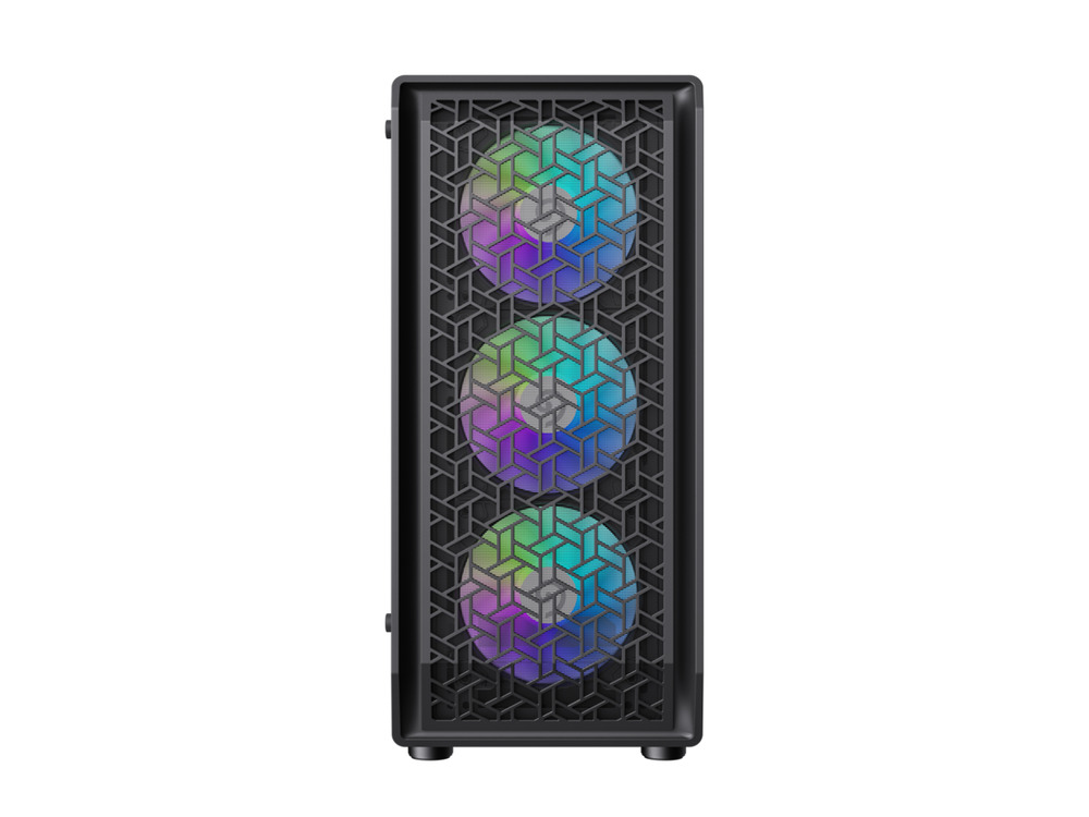 GAMEMAX Forge AB Premium Mid Tower ATX PC Case - Black