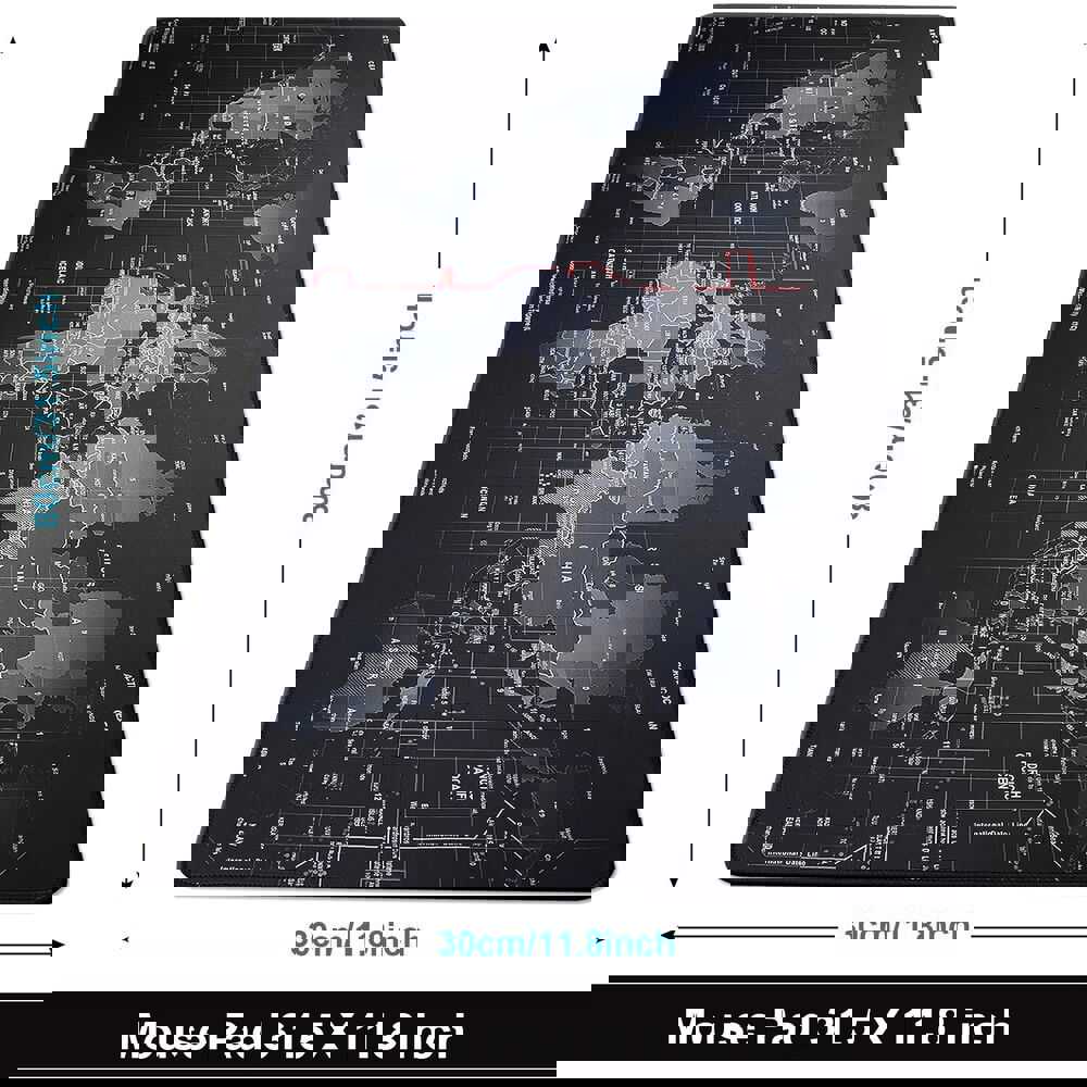 Large Gaming Mouse Pad with Extended Keyboard Mat, Non-Slip