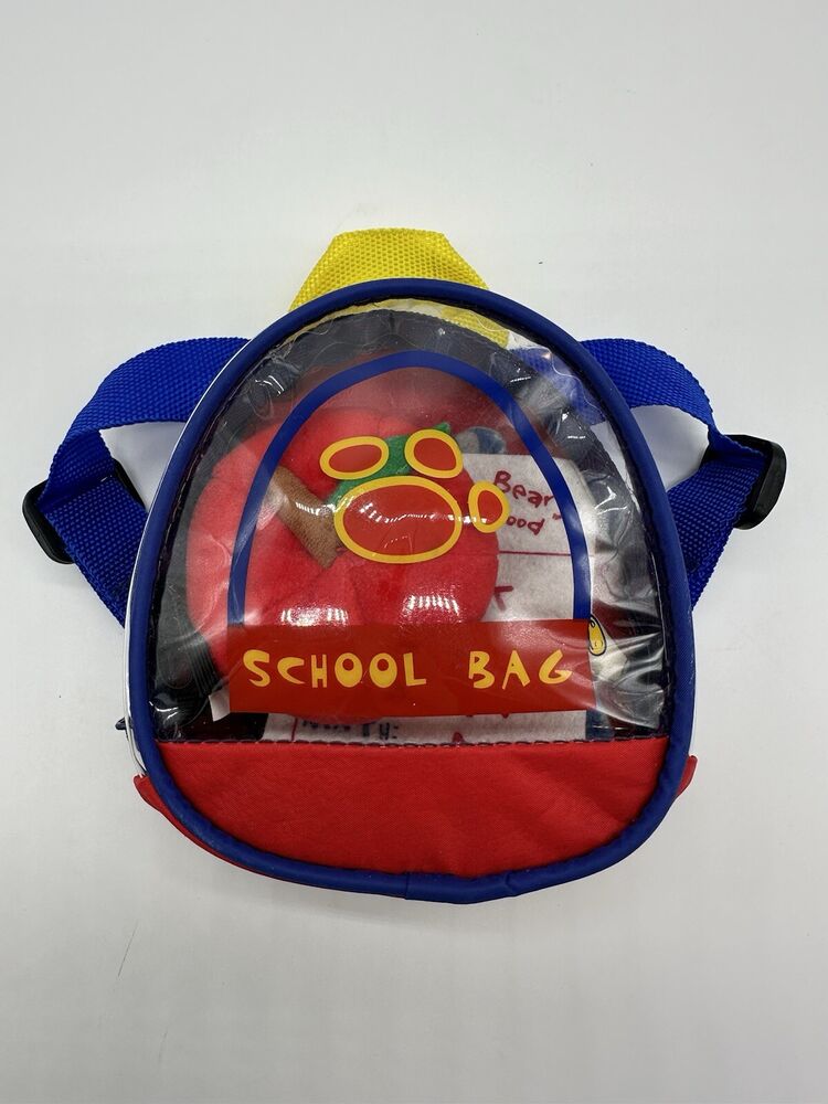 Build a Bear School Backpack Set with Accessories