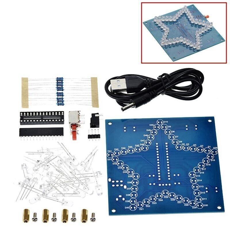 Colorful LED Star Water Light Module Kit