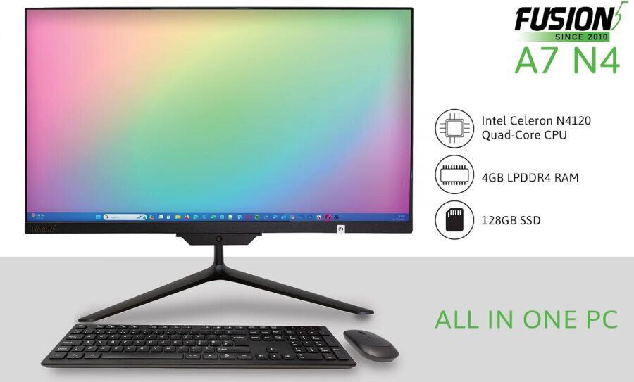 21.5" Full HD All-in-One Desktop PC with Windows 11 Home