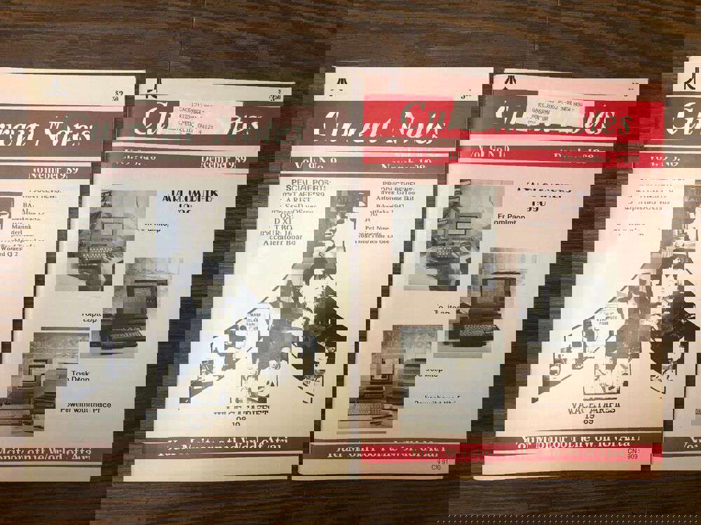 1989 Complete Set of World of Atari Computer Magazine Issues