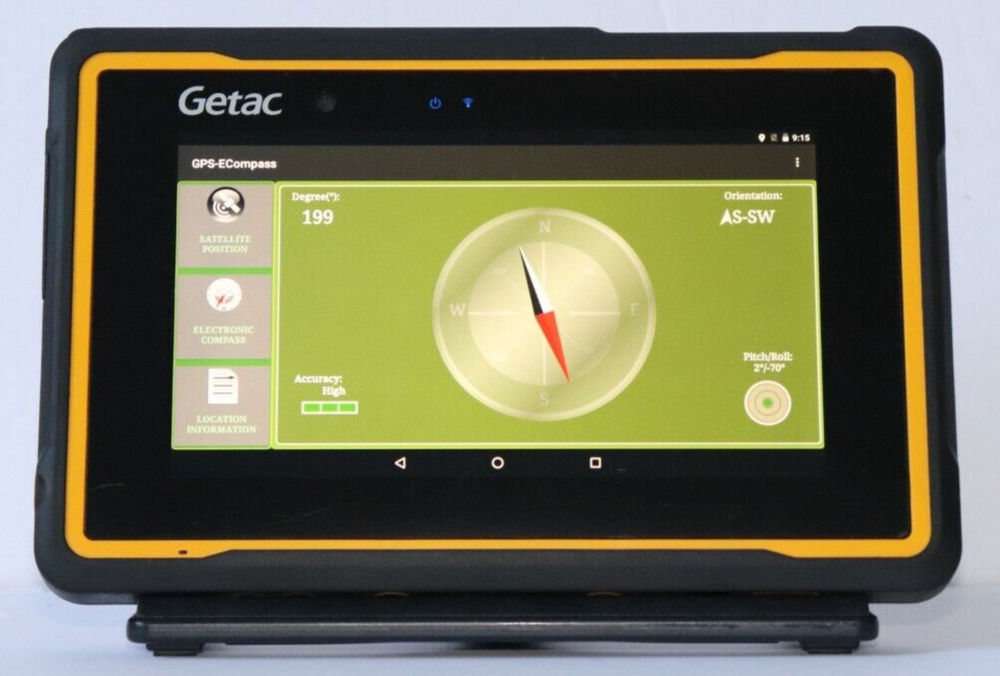 GETAC ZX70 Rugged-IP67 Tablet with Quad-Core HD Graphics, 7-Inch Touchscreen, GPS, Android