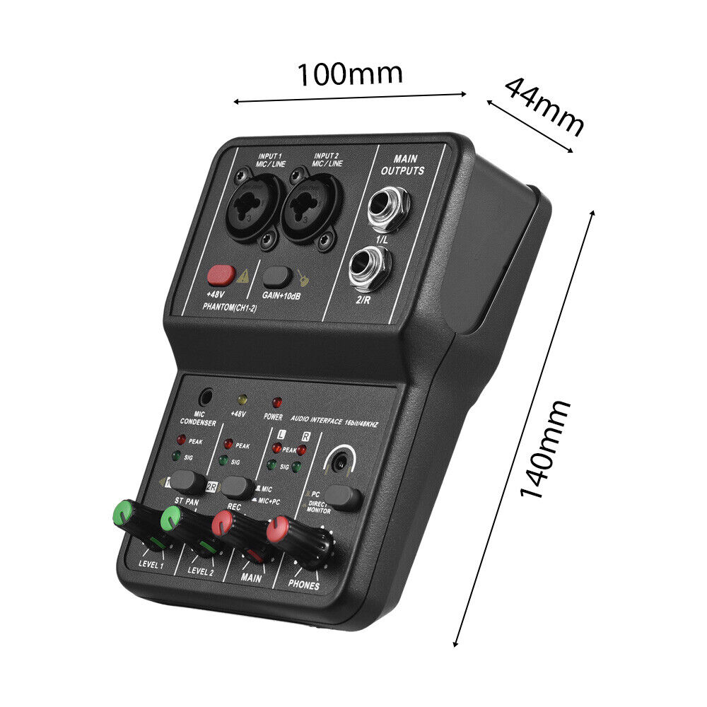 Ultra-Low Latency USB Audio Interface for Professional Recording