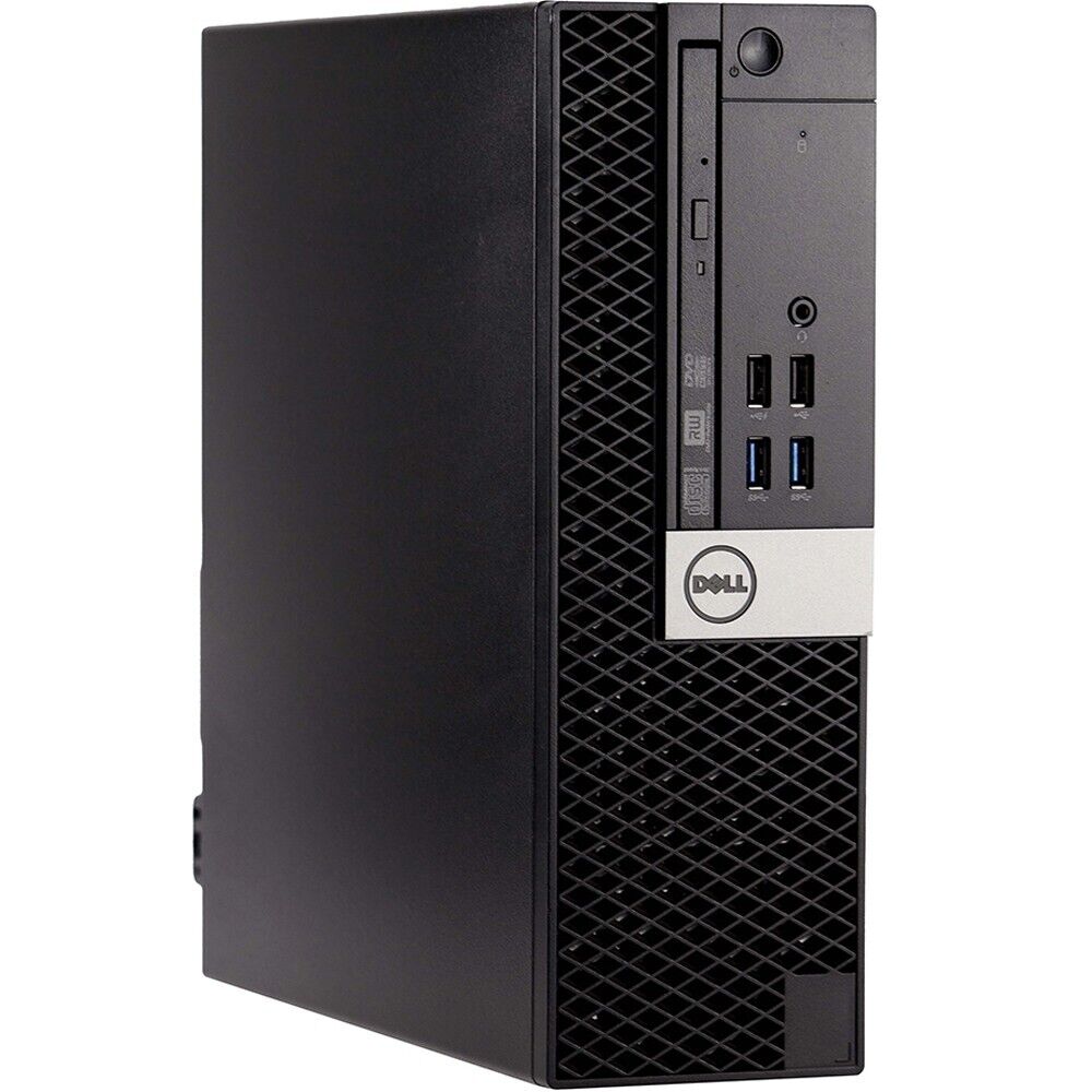 Dell SFF Desktop Computer with 8GB RAM, 500GB HD, 19" LCD, Windows 10, Wi-Fi