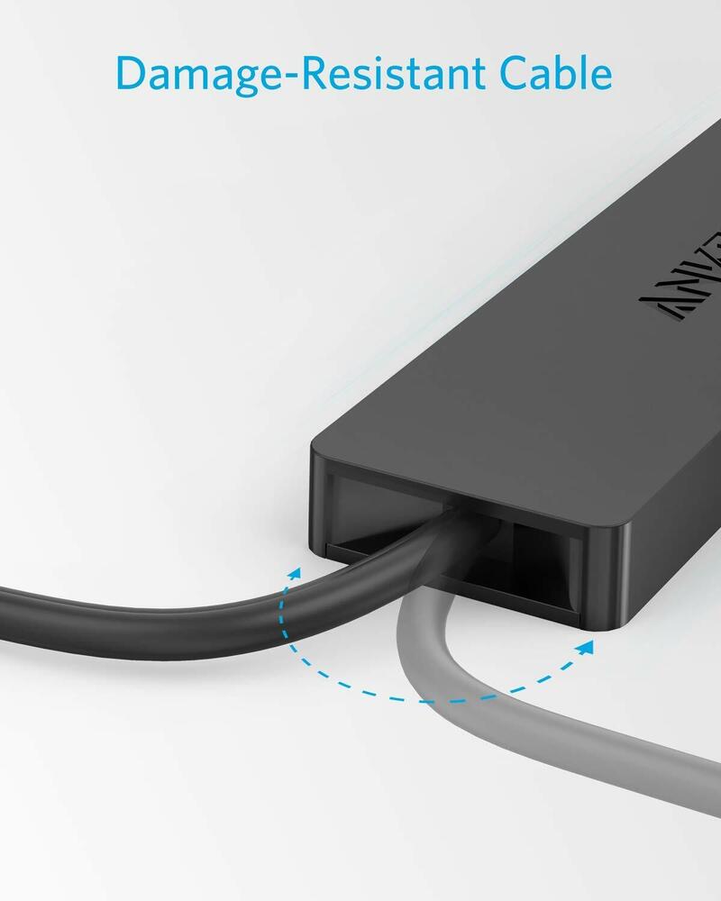 Anker 4-Port Ultra-Slim USB 3.0 Hub with 2ft Cable for Mac Pro HDD