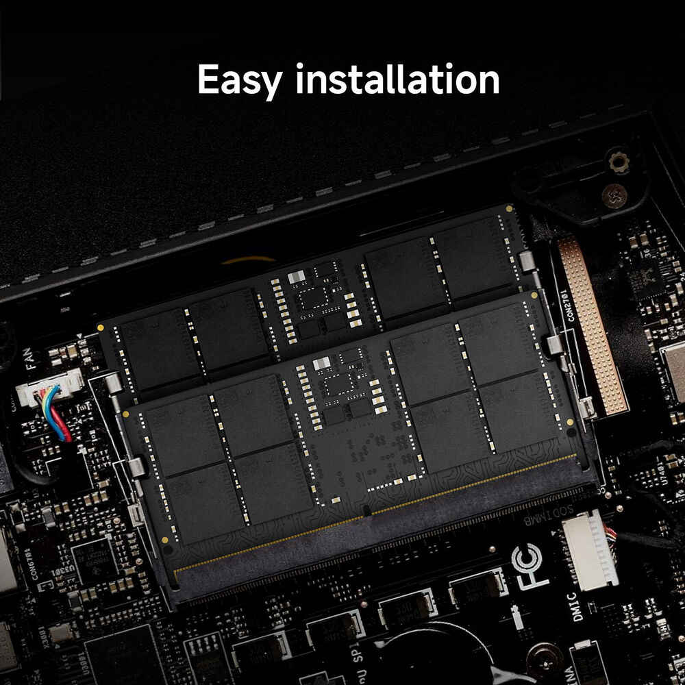 High-Speed DDR5 64GB (32GBx2) & 48GB (24GBx2) SODIMM RAM with Intel XMP