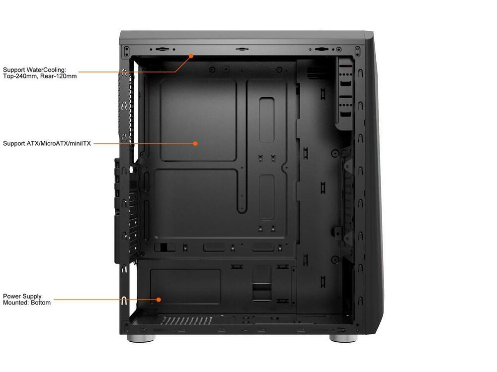 Bgears b-Vigor RGB Gaming PC Case