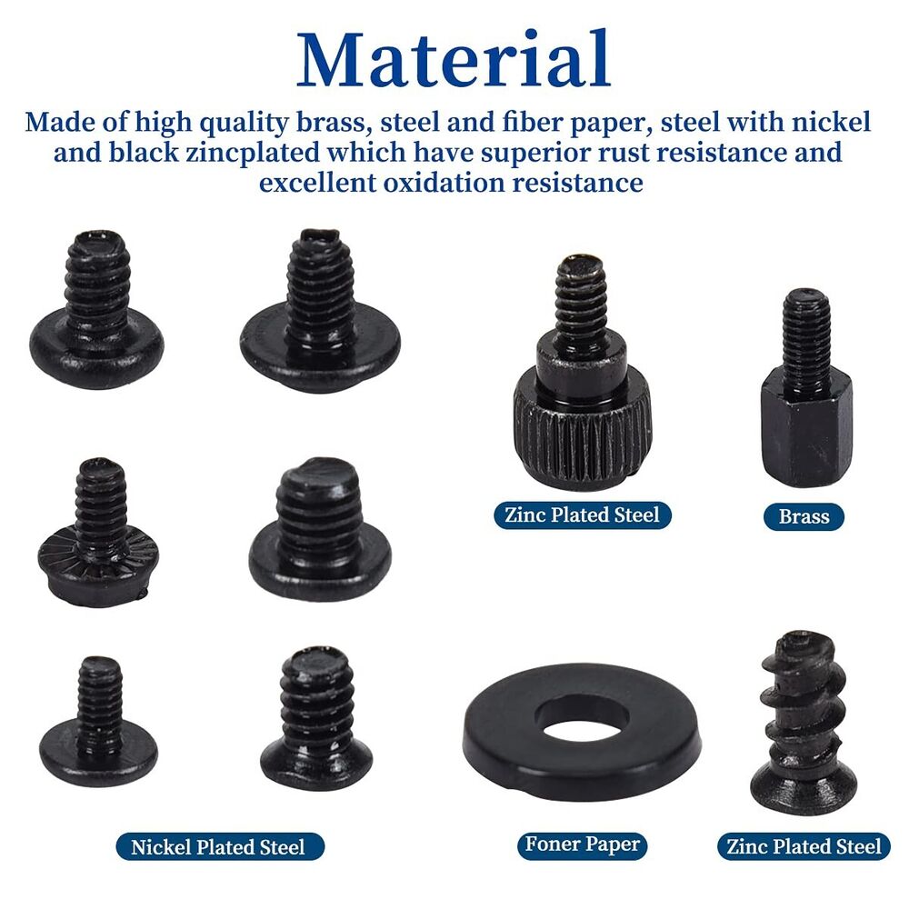 All-Inclusive 400-Piece DIY Computer Building Screw Kit
