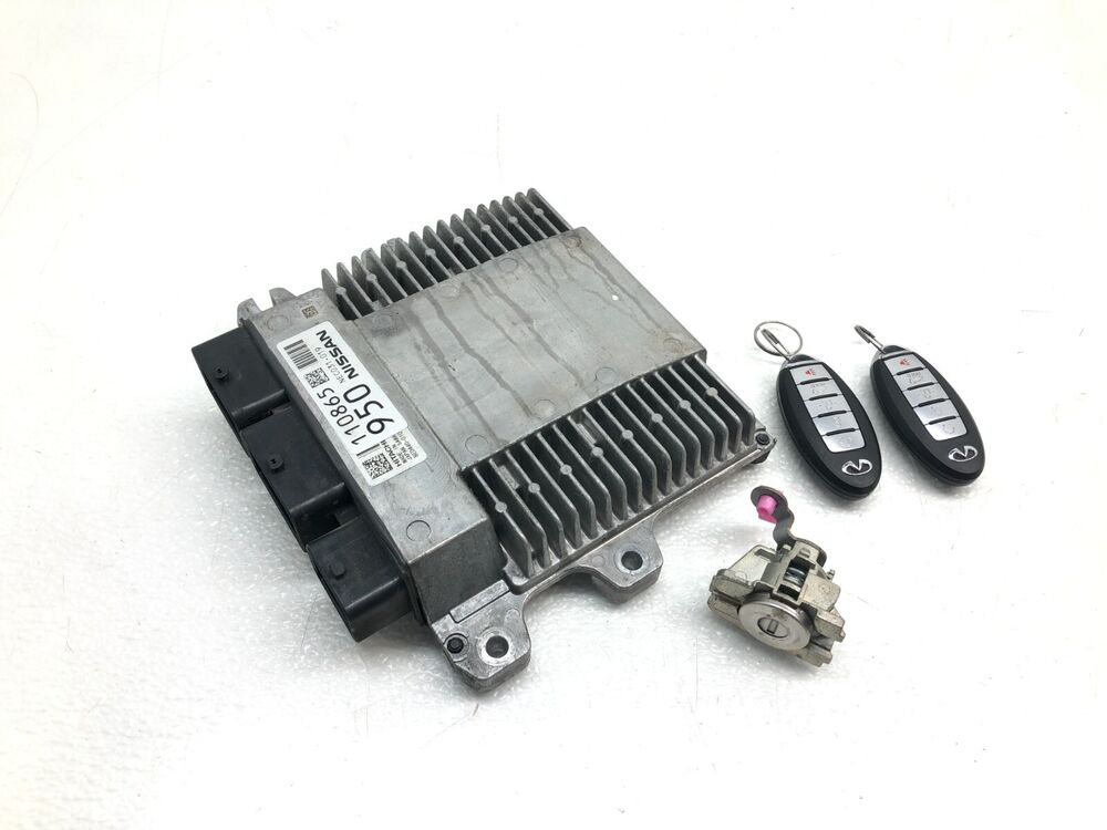 2016-2017 INFINITI QX56 QX80 5.6L V8 ECU Engine Computer Lock with 2 Remotes Key OEM