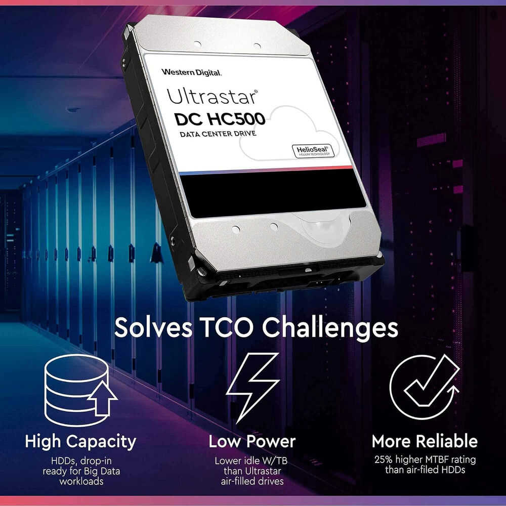 WD Ultrastar DC HC530 14TB 7200RPM Enterprise Hard Drive
