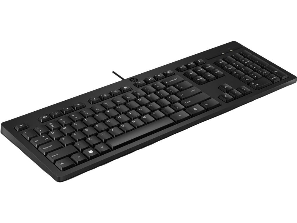 HP 125 Wired Keyboard US, Black