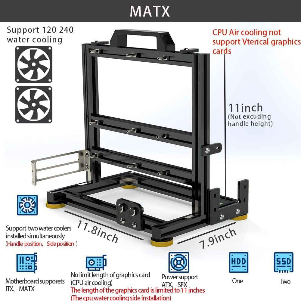 Open Air DIY PC Assembly Frame Test Bench
