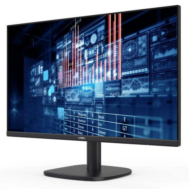 Onn 22 Inch Full HD Bezel-Less Monitor with HDMI and VGA Connectivity