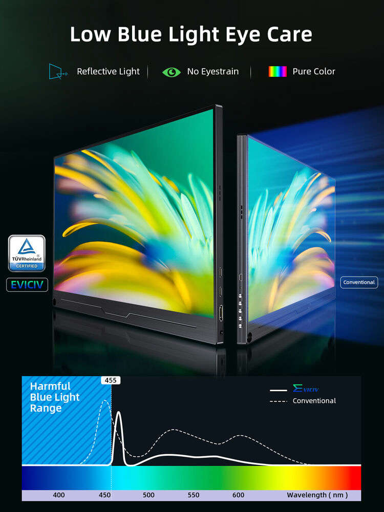 16.0" Portable QHD Monitor with USB-C and HDMI Connectivity