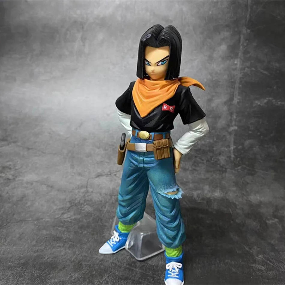 24CM Dragon Ball Z Android 17 & 18 PVC Action Figures Collection