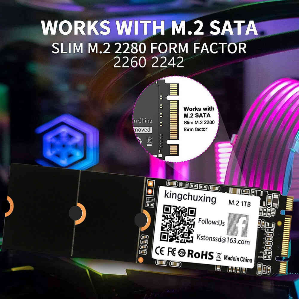 Kingchuxing M.2 NGFF SSD SATA Storage Solutions