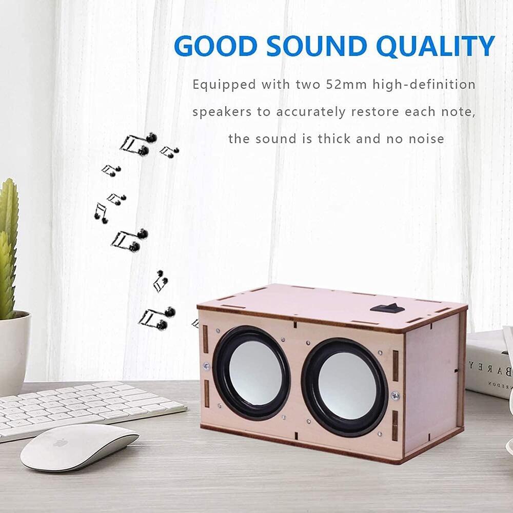 DIY Bluetooth Speaker Kit - Portable Sound Amplifier