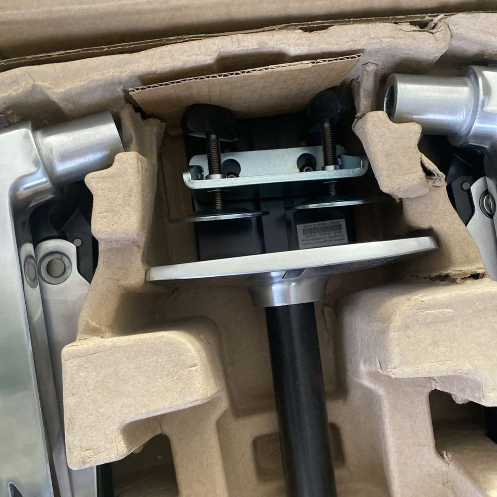 Ergotron LX Vertical Stacking Dual Monitor Arm - VESA Desk Mount Solution