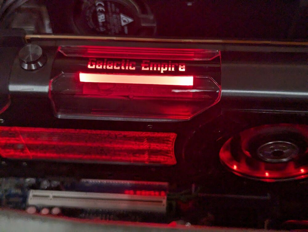 NVIDIA GeForce GTX TITAN XP Star Wars Empire Collector's Edition 12GB GDDR5X GPU