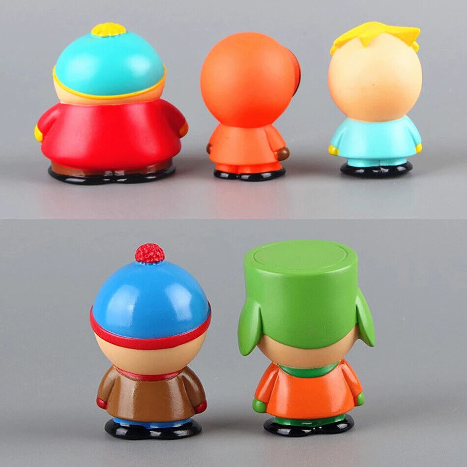 6Cm 5PCS Set Southern Park Action Figure Toy Collection