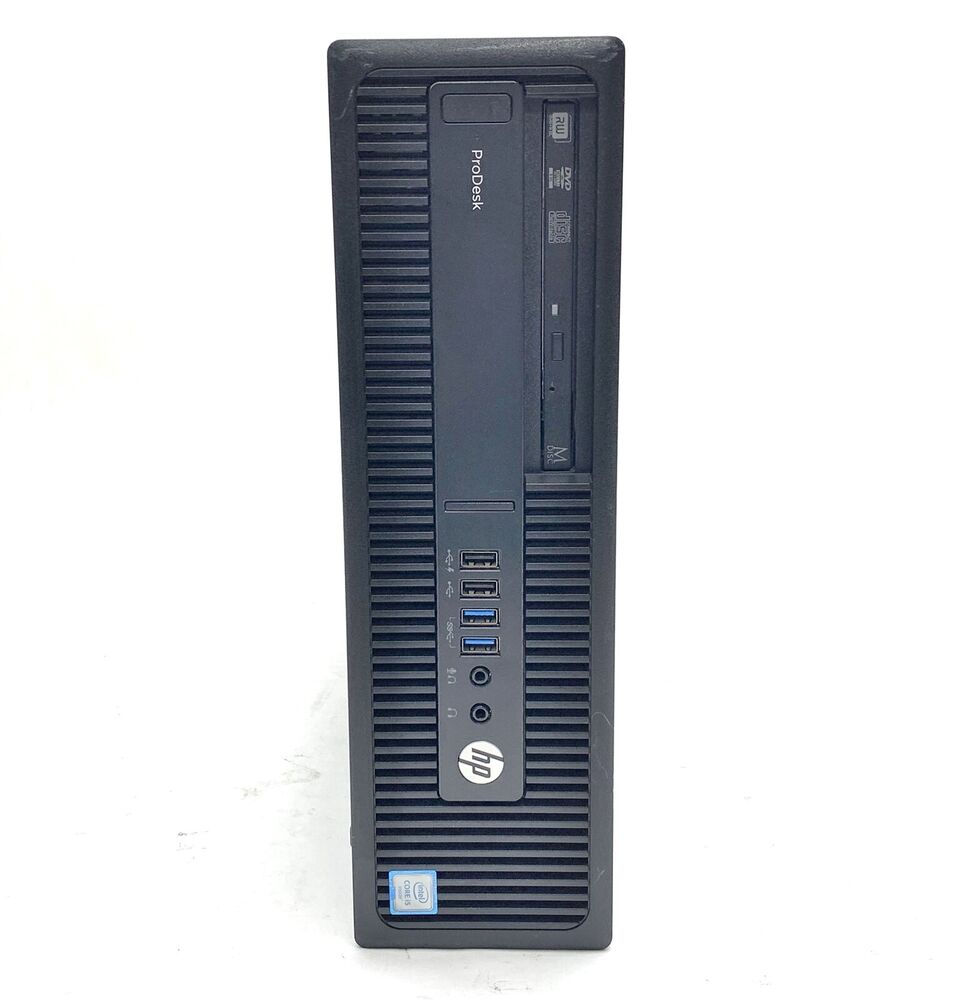 HP ProDesk 600 G2 SFF Desktop PC with Intel Core i5-6500, 16GB RAM, 500GB SSD, Windows 11