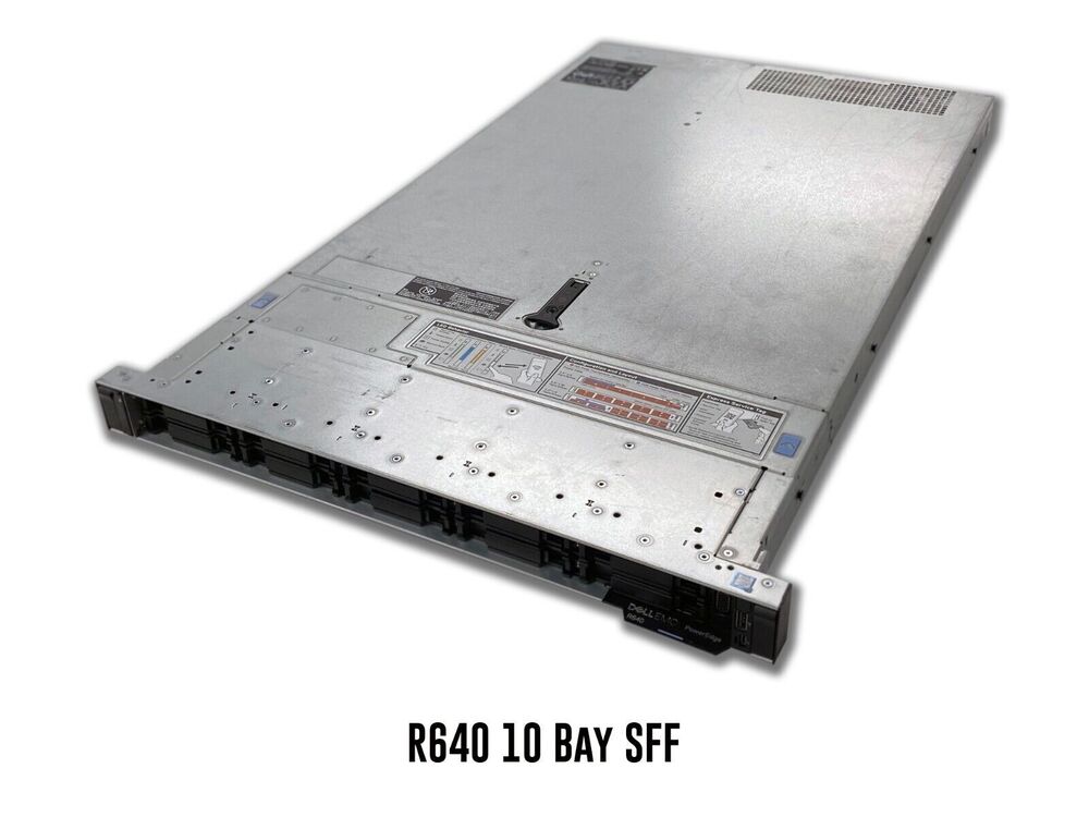 Dell PowerEdge R640 1U Rackmount Server Chassis