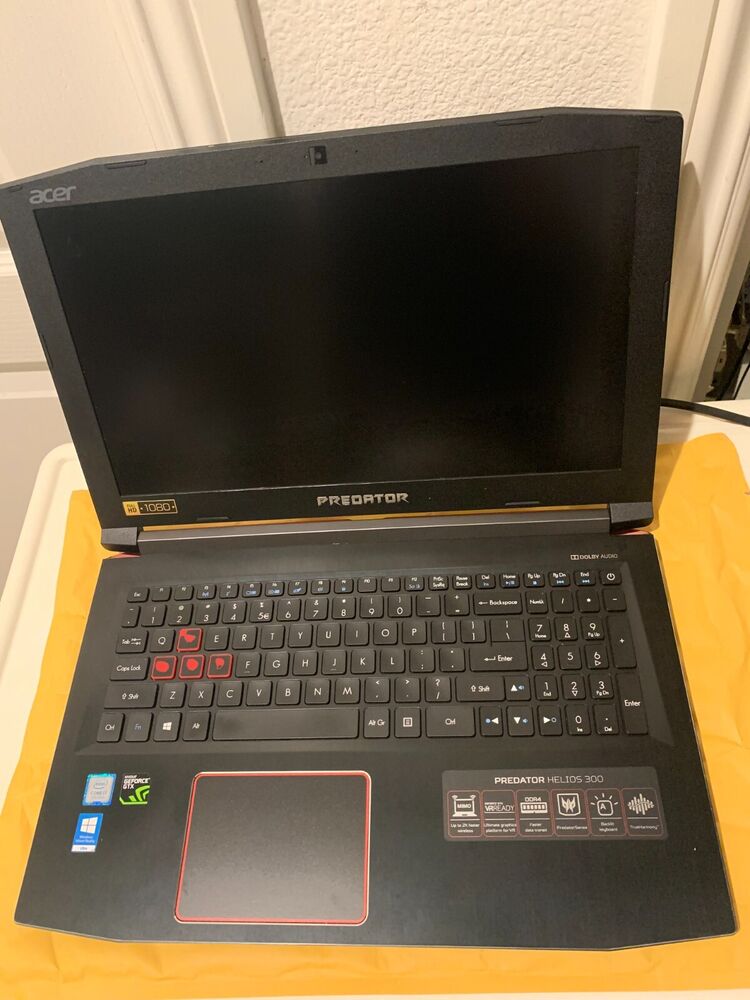 15.6" Acer Predator Helios 300 Gaming Laptop with i7 and GeForce GTX
