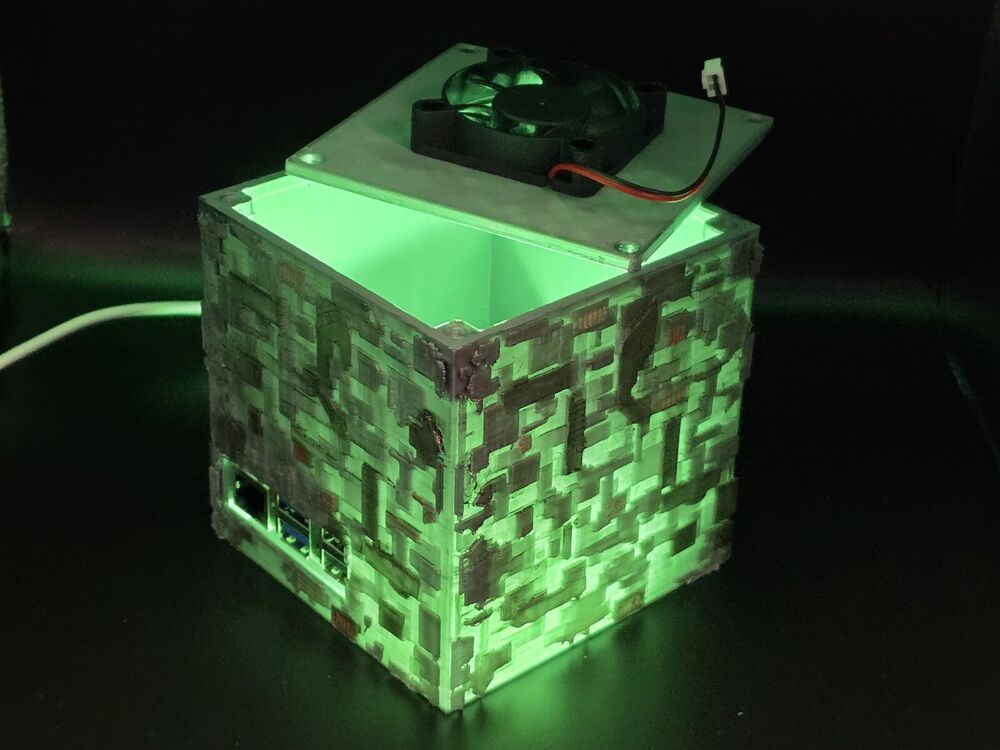 Star Trek Borg-Inspired Raspberry Pi 5 Enclosure