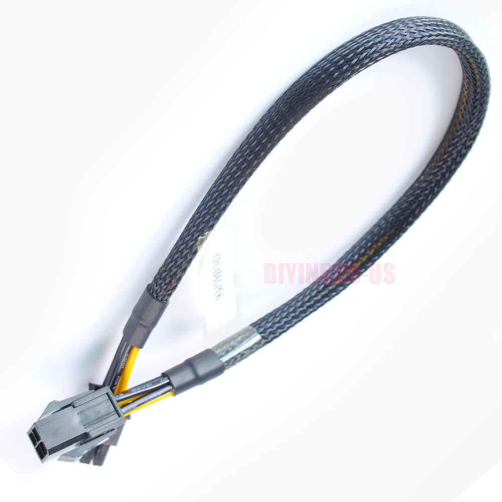 High-Quality Motherboard CPU 4-pin to GPU 6-pin Adapter Cable