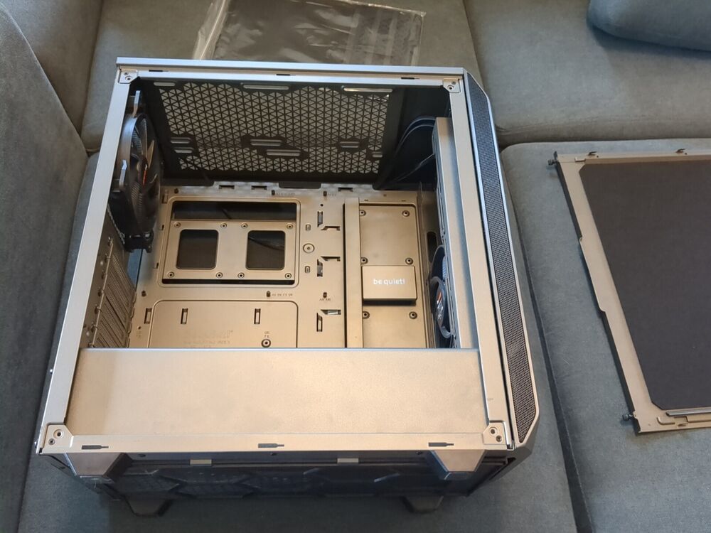 BeQuiet! Pure Base 500 Gray TG Gray ATX Mid Tower Desktop Computer Case