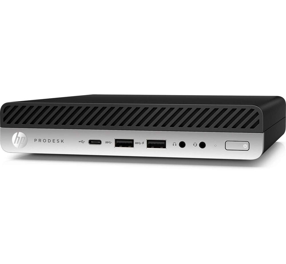 HP Prodesk 600 G4 Desktop PC with Intel Core i3, 8GB RAM, 256GB SSD