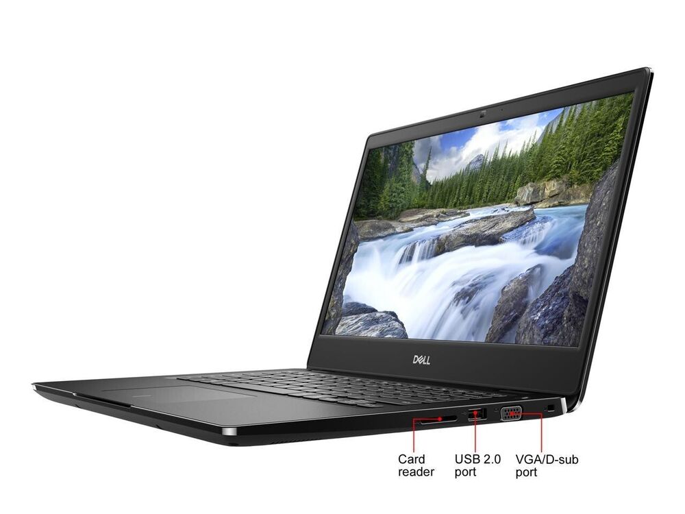 Dell Latitude 14" HD Business Laptop PC with i5-8265U, Up to 32GB RAM, 4TB M.2 Storage