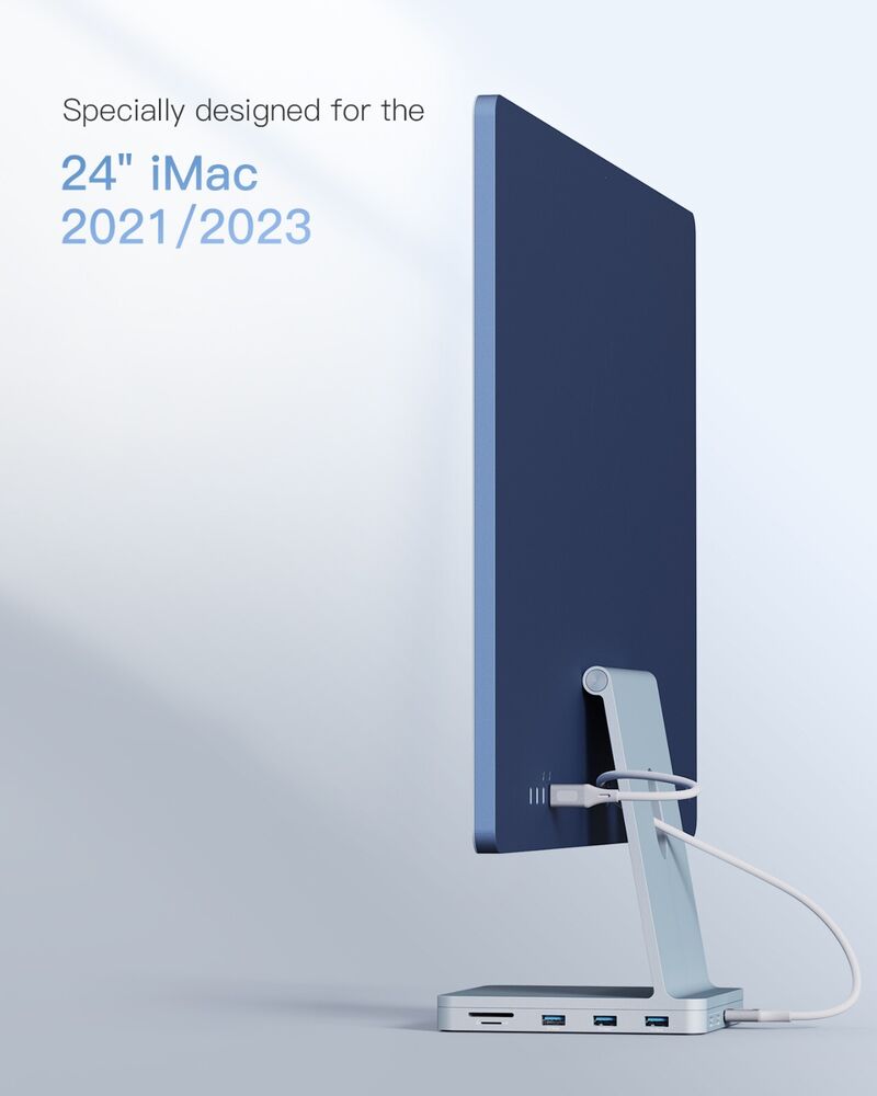 Inateck iMac Docking Station with USB 3.2 Gen 2 for 24-inch iMac 2023