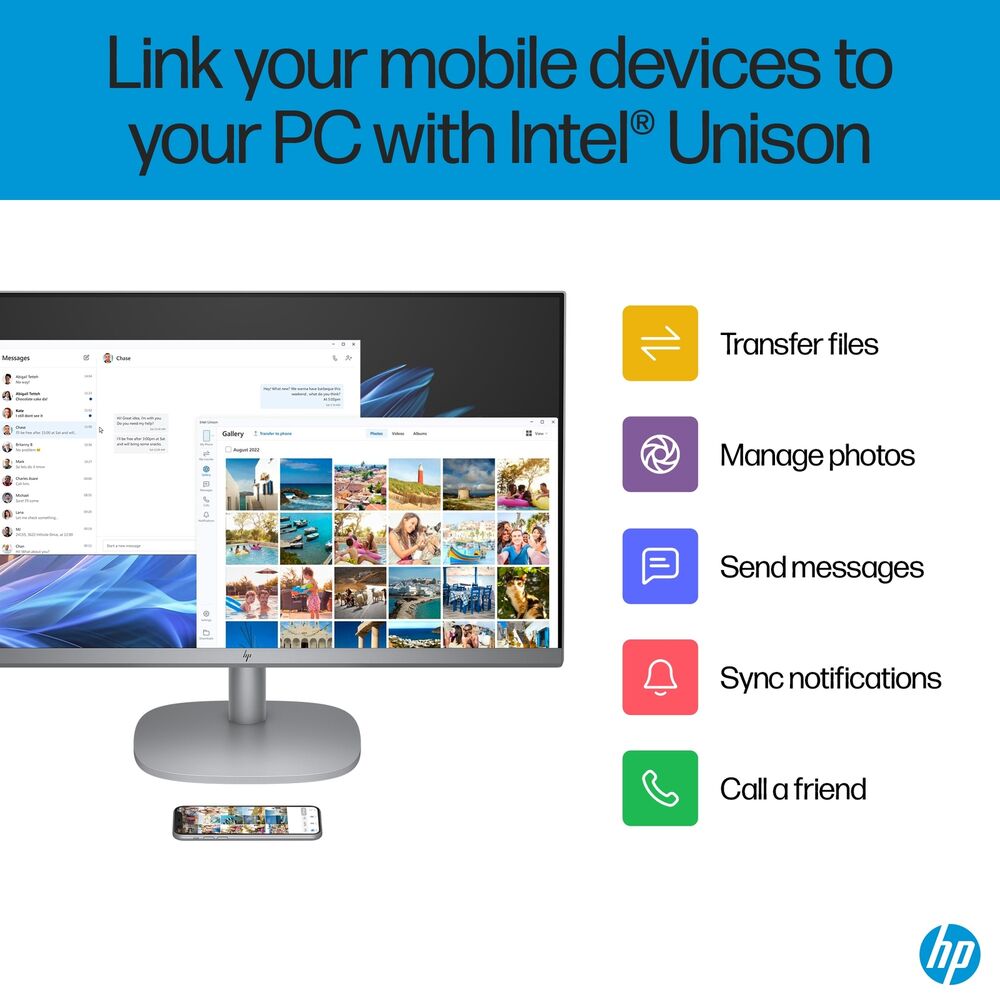 HP OmniStudio X All-in-One Computer 27 FHD Intel Core Ultra 7, 16 GB RAM, 1 TB SSD