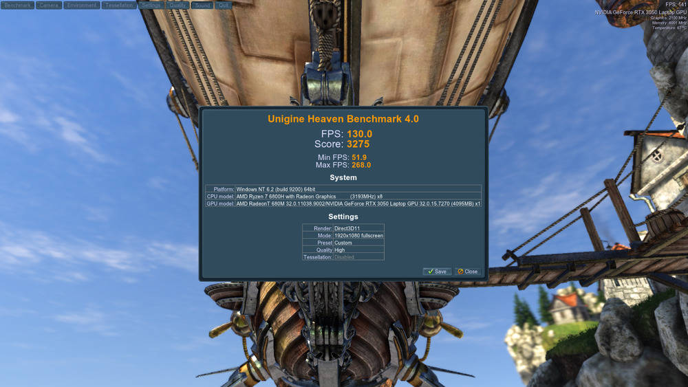 Lenovo IdeaPad Gaming 3 Laptop with Ryzen 7 6800H, 16GB DDR5, 512GB SSD, 120Hz Display