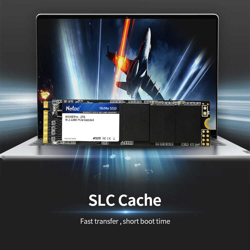 Netac 2.5" SATA III M.2 NVMe PCIe Gen 3.0x4 Internal SSD