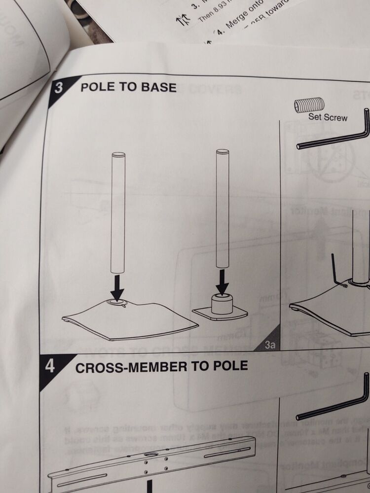 Ergonomic Single VESA Monitor Stand for Desk Riser