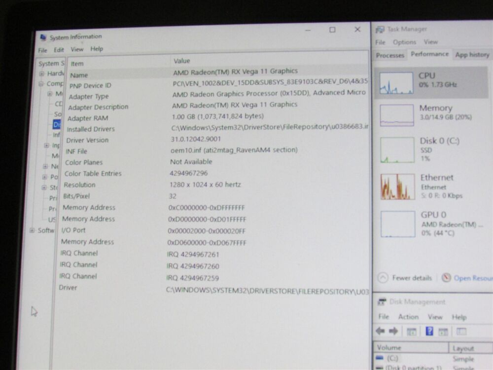 HP Elitedesk 705 G4 Ryzen 5 PRO Desktop PC