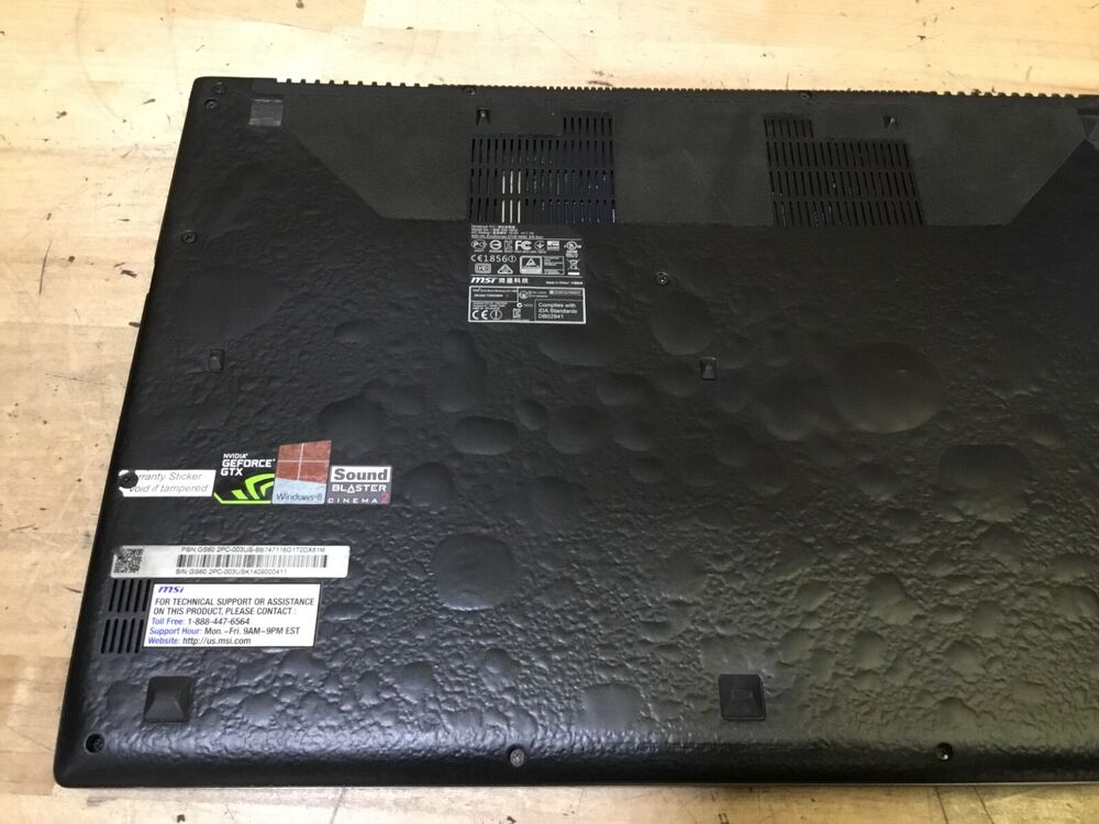 MSI GS60 2PC Ghost Laptop - High-Performance Gaming Beast
