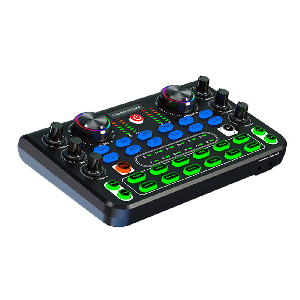 X60 Live Sound Card - Professional Audio Mixer for Enhanced Karaoke & Broadcasting